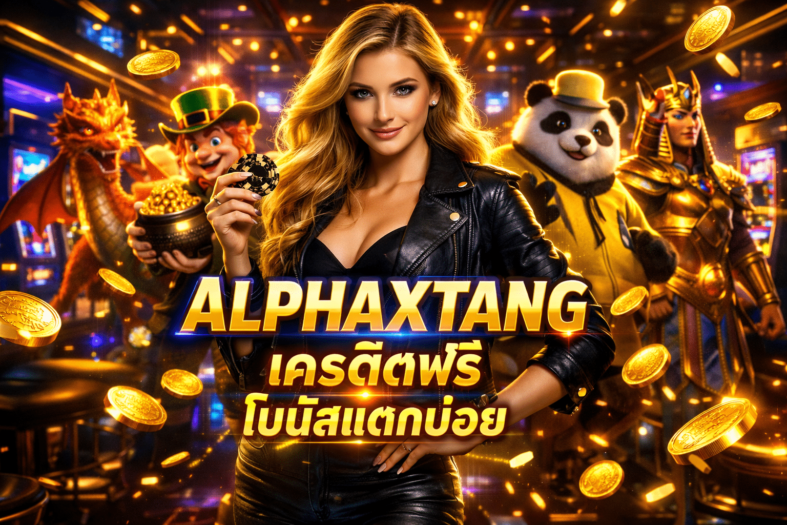 ALPHAXTANG เครดิตฟรี โบนัสแตกบ่อย